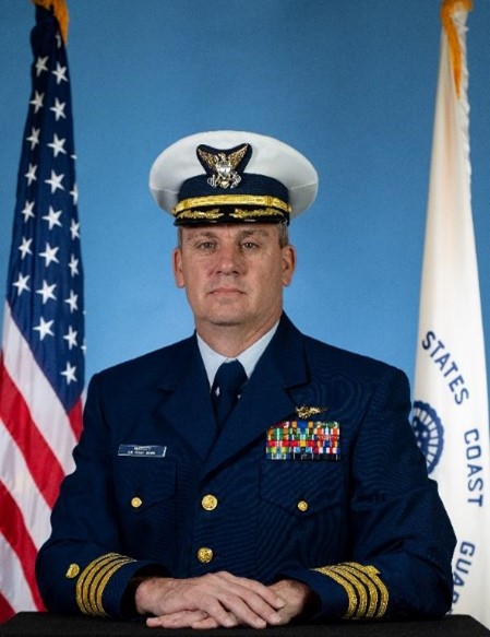 Air Station San Francisco Command Officer Photo - CAPT Christopher Huberty